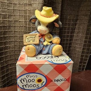 1994 Enesco Marys Moo Moos Prime Choice #125660 Cow Figurine